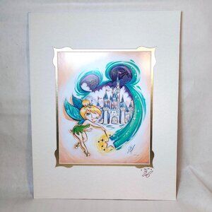 Disneyland Tink's Magic Print Miss Mindy Sleeping Beauty Castle Tinker Bell 2015